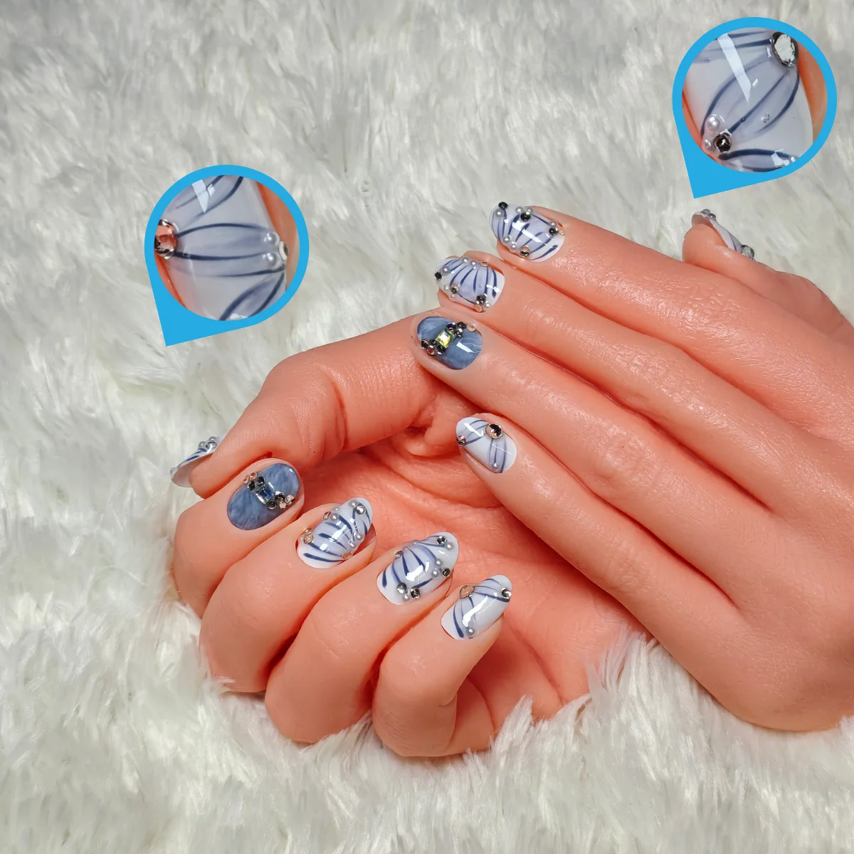 ชิคเวอร์น่าค้นหา! รวม 50 ไอเดียเล็บ \, image size:1200x1200